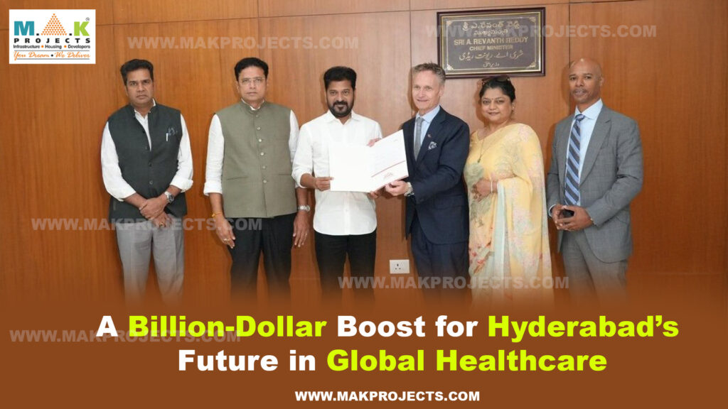 Eli Lilly’s $1 Billion Investment: A New Chapter In Hyderabad’s Global Healthcare Leadership 5 A Billion-Dollar Investment Announcement For Hyderabad’s Future In Global Healthcare With Telangana Chief Minister A Revanth Reddy And International Representatives At Mak Projects.