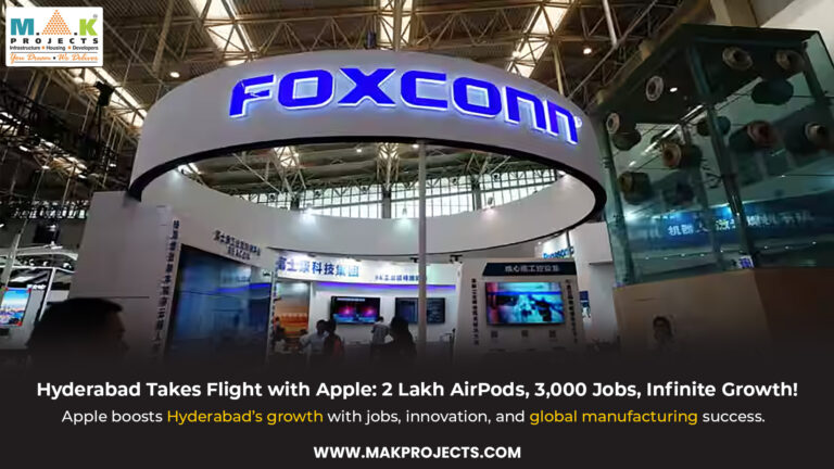 Foxconn Hyderabad Facility Expansion — Apple Boosts Airpods Production Creating 3,000 Jobs And Driving Hyderabad’s Industrial Growth. Foxconn Hyderabad Expansion, 2 Lakh Airpods Per Month,